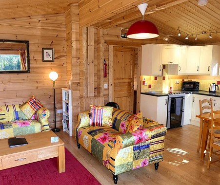 Heron's Nest living area